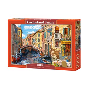 Castorland (C-103683) - "Reflections of Venice" - 1000 pieces puzzle