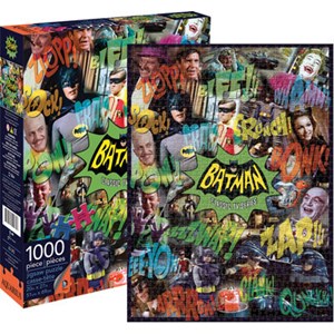 Aquarius (65242) - "Batman TV Collage (DC Comics)" - 1000 pieces puzzle