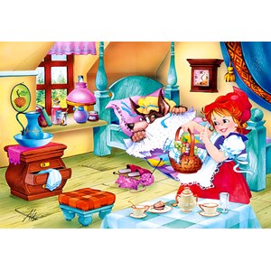 Castorland (B-06502) - "Red Riding Hood" - 60 pieces puzzle