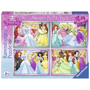 Ravensburger (07011) - "Disney Princess" - 100 pieces puzzle