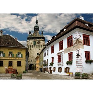 D-Toys (65995-DE02) - "Schasburg, Sighisoara, Romania" - 1000 pieces puzzle