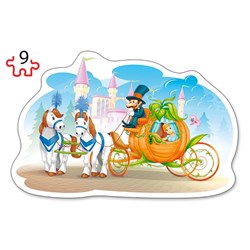 Castorland (B-020027) - "Cinderella" - 9 15 pieces puzzle