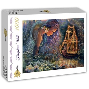 Grafika (T-00026) - Josephine Wall: "Star Ship" - 1000 pieces puzzle