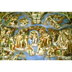 Grafika Kids (00080) - Michelangelo: "Judgement Day" - 100 pieces puzzle