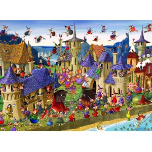 Grafika Kids (00879) - François Ruyer: "Witches" - 300 pieces puzzle