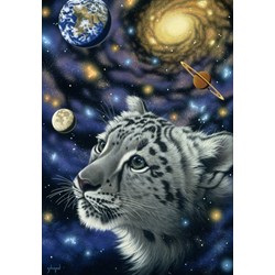 Grafika Kids (01633) - Schim Schimmel: "One with the Universe" - 100 pieces puzzle