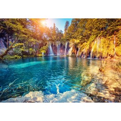 Grafika Kids (01188) - "Plitvice Lakes National Park, Croatia" - 100 pieces puzzle