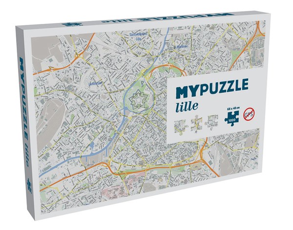 Mypuzzle (99653) - "Lille" - 1000 pieces puzzle