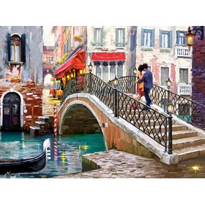 Castorland (C-200559) - Richard Macneil: "Venice Bridge" - 2000 pieces puzzle