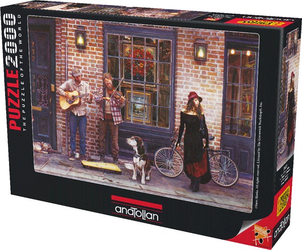 Anatolian (3932) - Steve Hanks: "The Sights and Sounds of New Orleans" - 2000 pieces puzzle