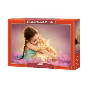 Castorland (B-52370) - "A Love Kitten" - 500 pieces puzzle