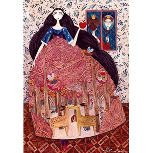 D-Toys (72870-KA01) - Kurti Andrea: "Snow White" - 1000 pieces puzzle