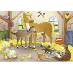Ravensburger (07590) - "Animal's Children" - 12 pieces puzzle