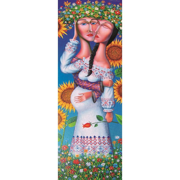 Gold Puzzle (61178) - "In Expectation of a Miracle" - 1000 pieces puzzle