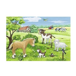 Ravensburger (07582) - "Baby Animals on The Farm" - 12 pieces puzzle