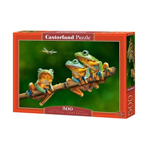Castorland (B-52301) - "The Frog Companions" - 500 pieces puzzle