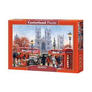 Castorland (C-300440) - Richard Macneil: "Westminster Abbey" - 3000 pieces puzzle