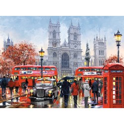 Castorland (C-300440) - Richard Macneil: "Westminster Abbey" - 3000 pieces puzzle