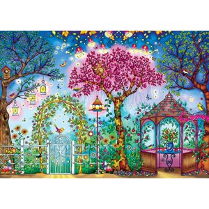 Buffalo Games (3843) - Johanna Basford: "Songbird Garden" - 500 pieces puzzle