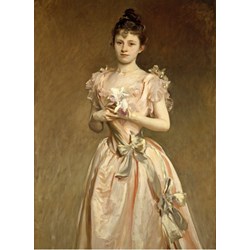 Grafika (02068) - John Singer Sargent: "Miss Grace Woodhouse, 1890" - 300 pieces puzzle