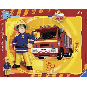 Ravensburger (06132) - "Sam the Fireman" - 35 pieces puzzle