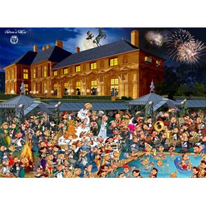 Grafika (02132) - François Ruyer: "Château de Vallery" - 300 pieces puzzle