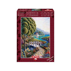 Art Puzzle (4357) - "Flower Bay" - 1000 pieces puzzle