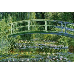 Grafika Kids (00094) - Claude Monet: "Water Lilies and the Japanese bridge, 1897-1899" - 100 pieces puzzle