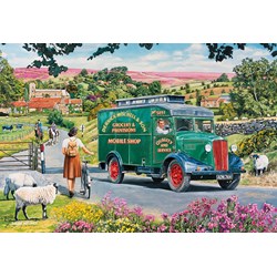 Gibsons (G5040) - Trevor Mitchell: "Mitchell's Mobile Shop" - 500 pieces puzzle