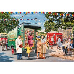 Gibsons (G5040) - Trevor Mitchell: "Mitchell's Mobile Shop" - 500 pieces puzzle