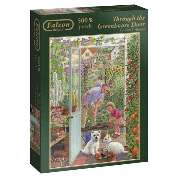 Falcon (11115) - Sarah Adams: "Through the Greenhouse Door" - 500 pieces puzzle