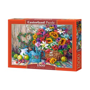 Castorland (151684) - "Fresh from the Garden" - 1500 pieces puzzle