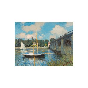 Puzzle Michele Wilson (A246-1000) - Claude Monet: "Bridge D'Argenteuil" - 1000 pieces puzzle