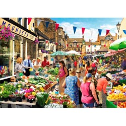 The House of Puzzles (4265) - "Street Market" - 1000 pieces puzzle