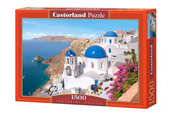 Castorland (150663) - "Santorin, Greece" - 1500 pieces puzzle