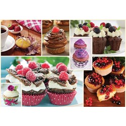 Trefl (10360) - "Muffins" - 1000 pieces puzzle