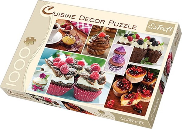 Trefl (10360) - "Muffins" - 1000 pieces puzzle