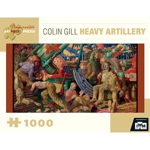 Pomegranate (AA843) - Colin Gill: "Heavy Artillery" - 1000 pieces puzzle