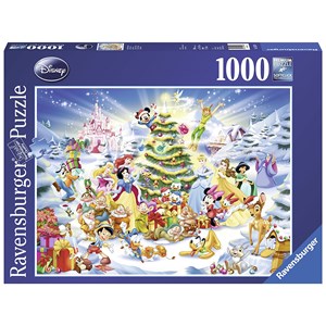 Ravensburger (19287) - "Disney Christmas" - 1000 pieces puzzle