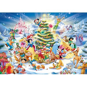 Ravensburger (19287) - "Disney Christmas" - 1000 pieces puzzle