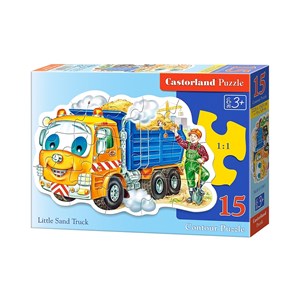 Castorland (B-015061) - "Little Sand Truck" - 15 pieces puzzle