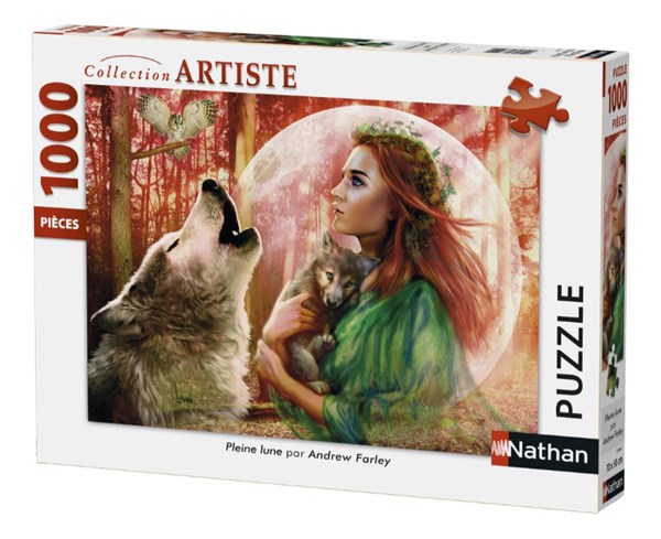 Nathan (87468) - Andrew Farley: "Full Moon" - 1000 pieces puzzle