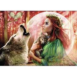 Nathan (87468) - Andrew Farley: "Full Moon" - 1000 pieces puzzle