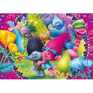 Clementoni (26958) - "Trolls" - 60 pieces puzzle