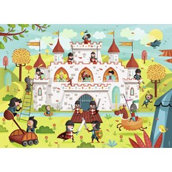 Nathan (86467) - "Knights" - 45 pieces puzzle
