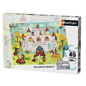 Nathan (86467) - "Knights" - 45 pieces puzzle