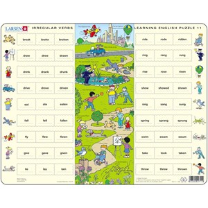 Larsen (EN11) - "Learning English 11" - 54 pieces puzzle