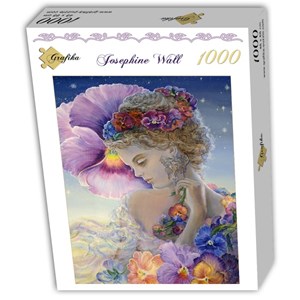 Grafika (T-00348) - Josephine Wall: "Pansy" - 1000 pieces puzzle