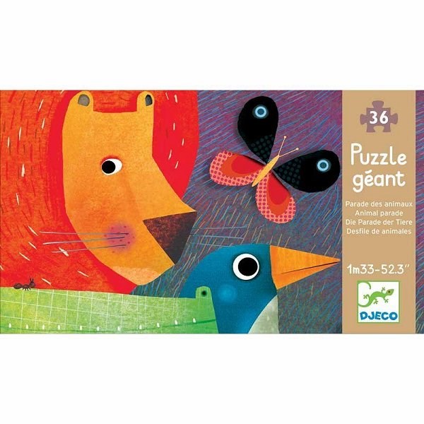 Djeco (07171) - "Animal Parade" - 24 pieces puzzle