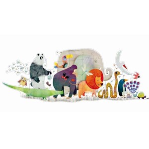 Djeco (07171) - "Animal Parade" - 24 pieces puzzle
